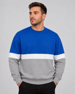 Sweat Sem Capuz Encaixes